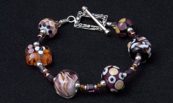 Lampwork bracelet